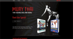 Desktop Screenshot of muaythai-dvd.com